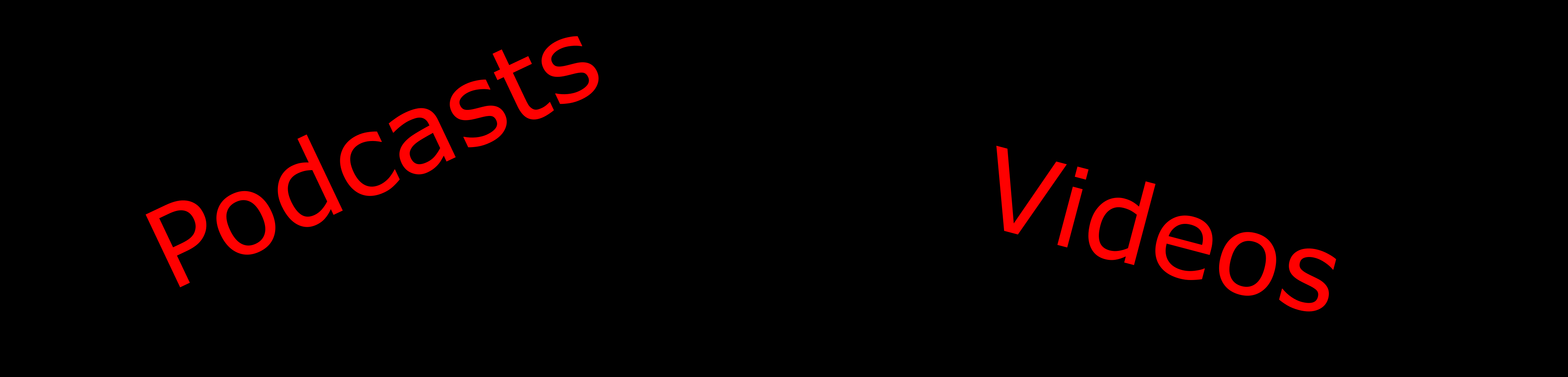 Media recodings, podcasts